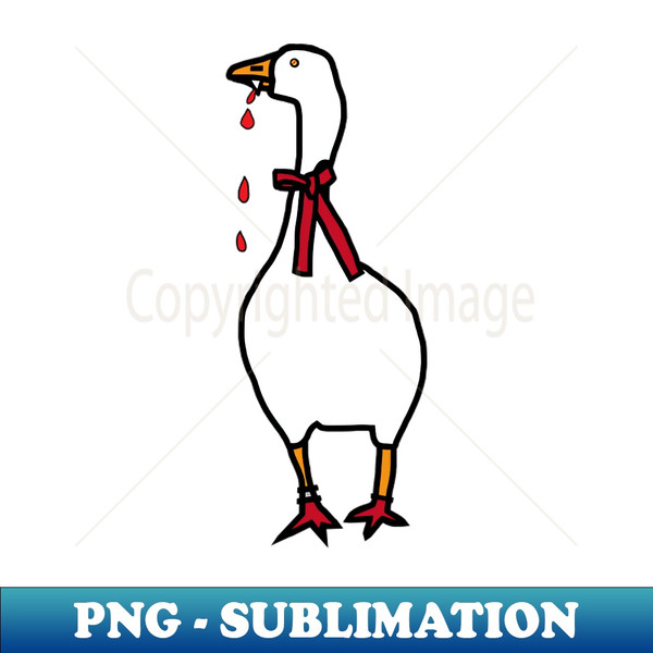 Animals with Sharp Teeth Gaming Goose - Artistic Sublimation Digital File