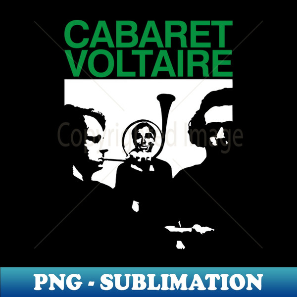 CABARET VOLTAIRE BAND - Modern Sublimation PNG File - Perfect for Creative Projects