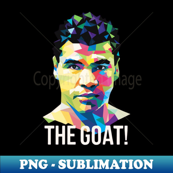 Muhammad Ali - PNG Transparent Digital Download File for Sublimation