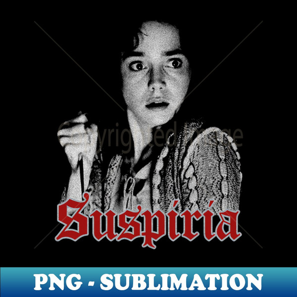 Suspiria Vintage Horror - Instant Sublimation Digital Download