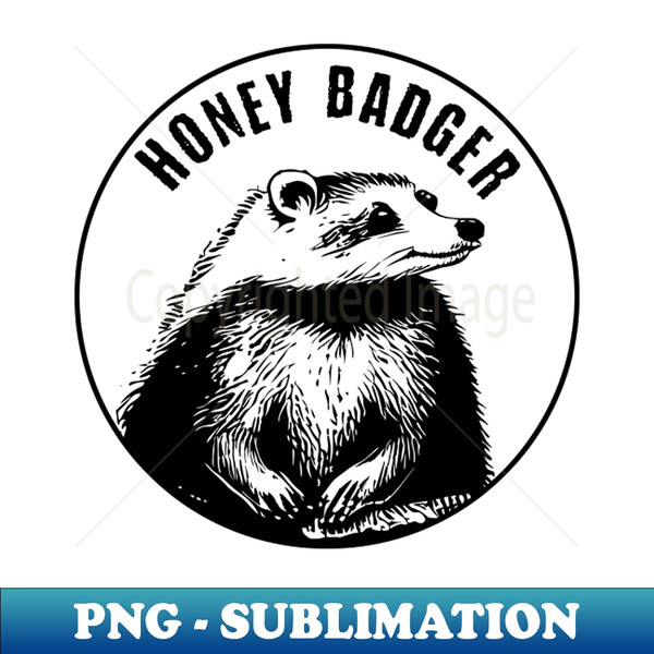 Honey Badger - Creative Sublimation PNG Download