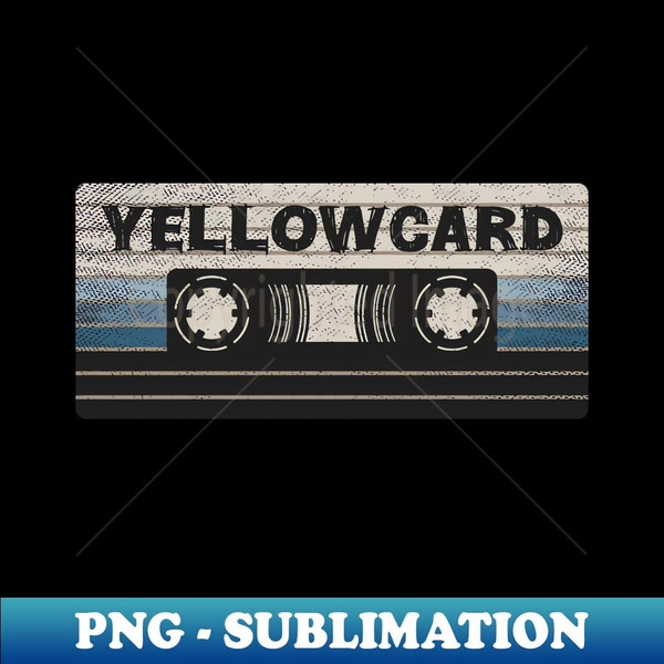 Yellowcard Mix Tape 1 - Stylish Sublimation Digital Download