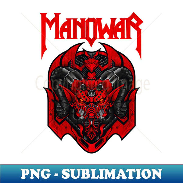 Manowar'Return of the Warlord' - Special Edition Sublimation PNG File