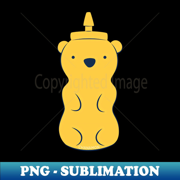 Honey Bear - Artistic Sublimation Digital File - Instantly Transform Your Sublimation Projects