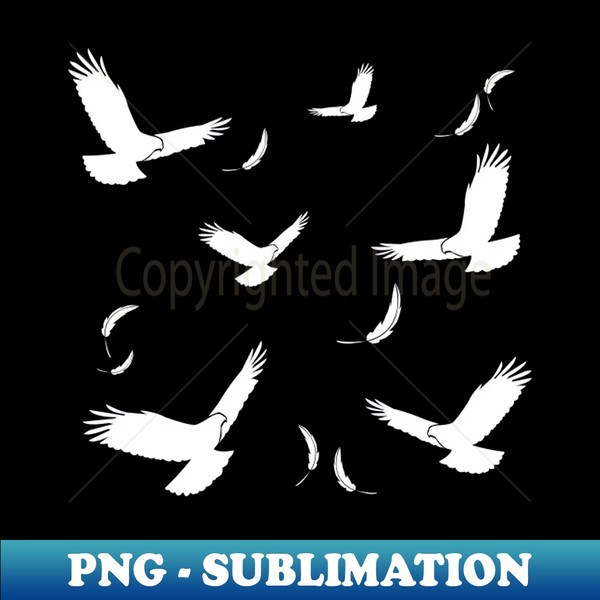 Hawk Pattern Illustration - Premium PNG Sublimation File