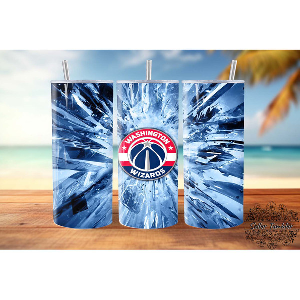 Washington Wizards Tumbler 20 oz Wrap PNG, NBA Tumbler Wraps, Football Tumbler Wrap PNG.jpg