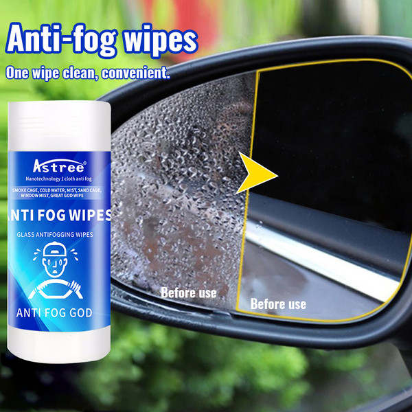 Crystal Clear Vision: Car Anti-fog Wipes For Windshield Defo - Inspire  Uplift