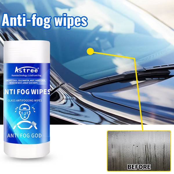 Crystal Clear Vision: Car Anti-fog Wipes For Windshield Defo - Inspire  Uplift