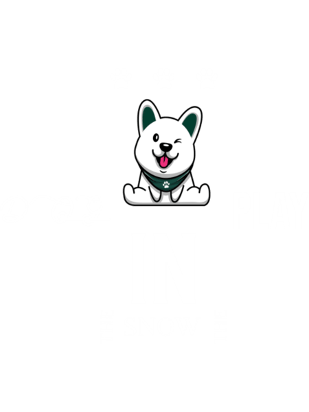 Dog Play In The Snow With Paw Marksby Artaron5.png