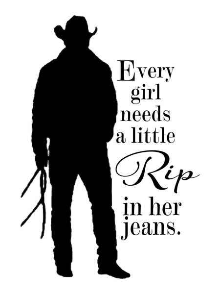 Womens every girl needs a little rip in her jeans  .png