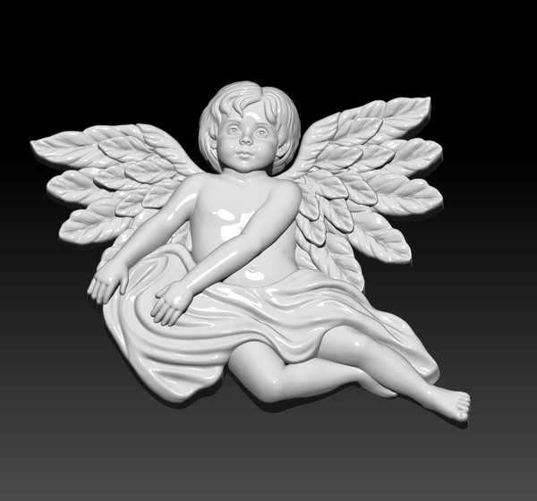 3D Model STL angel