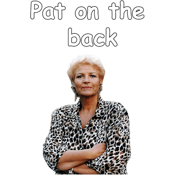 Pat on the back - Eastenders.png