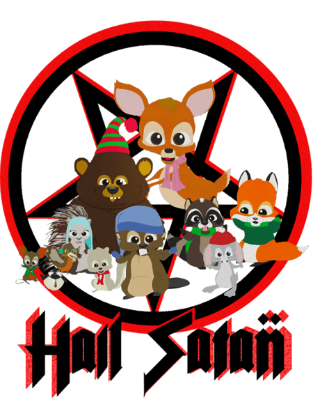 South Park - Woodland Critter Christmas - Hail Satan.png