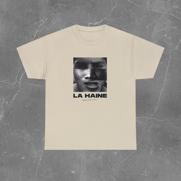 Classic Movie T-shirt - La Haine Graphic Tee - Unisex - Classic Fit - Trendy Shirt - Gift For Film Lovers.jpg