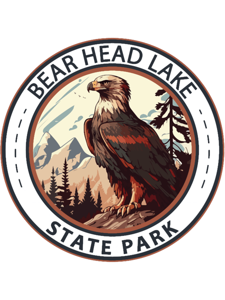 Bear Head Lake State Park Minnesota Bald Eagle Badge .png