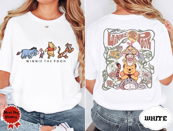 Retro Winnie The Pooh Shirt, Pooh And Friends Tshirt, Disney Pooh Shirt, Pooh T-Shirt, Pooh Bear And Co Tee, Winnie The Pooh3.jpg