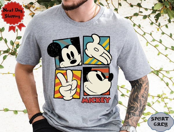 Classic Mickey Shirt, Mickey Shirt, Mickey Peace Sign Shirt, Funny Mickey Shirt, Disney1.jpg