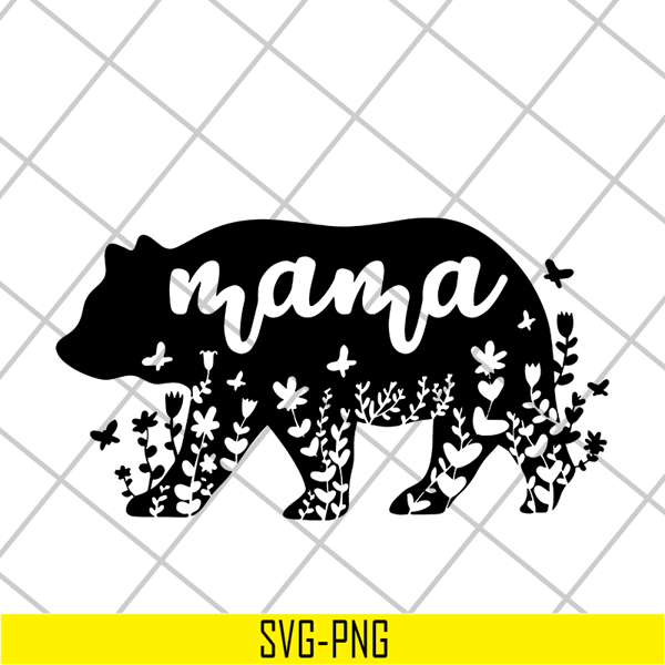 MTD05042111-Mama bear svg, Mother's day svg, eps, png, dxf digital file MTD05042111.jpg