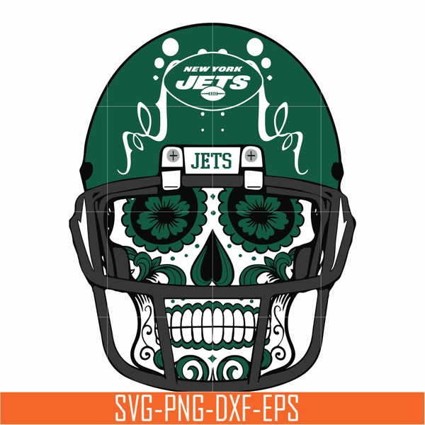 NFL24102014L-New York Jets skull svg, Jets skull svg, Nfl svg, png, dxf, eps digital file NFL24102014L.jpg