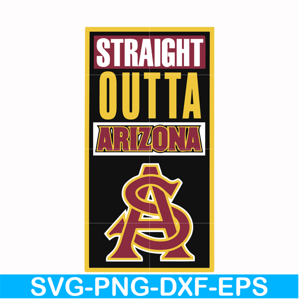 NCAA0000222-Arizona State Sun Devils svg, png, dxf, eps file NCAA0000222.jpg