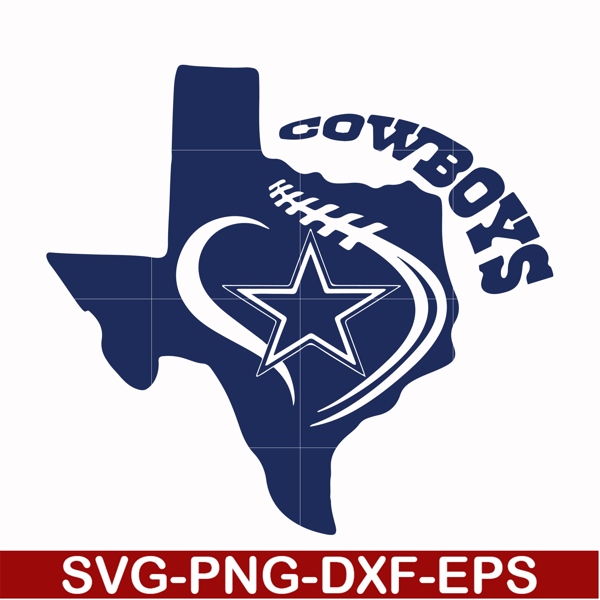 NFL0000199-Cowboys nation, svg, png, dxf, eps file NFL0000199.jpg