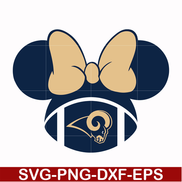 NFL000024-Los Angeles Rams, svg, png, dxf, eps file NFL000024.jpg