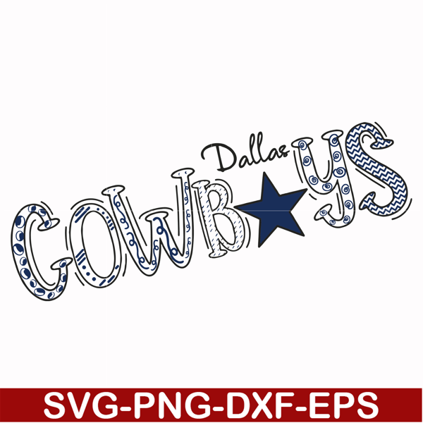 NFL000091-Dallas Cowboys, svg, png, dxf, eps file NFL000091.jpg
