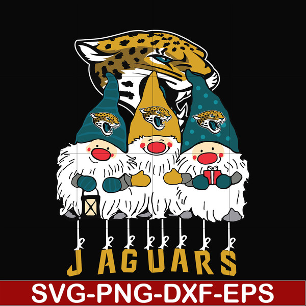 NNFL0307014-Gnomes Jacksonville Jaguars svg, Gnomes svg, Jaguars svg, png, dxf, eps digital file NNFL0307014.jpg