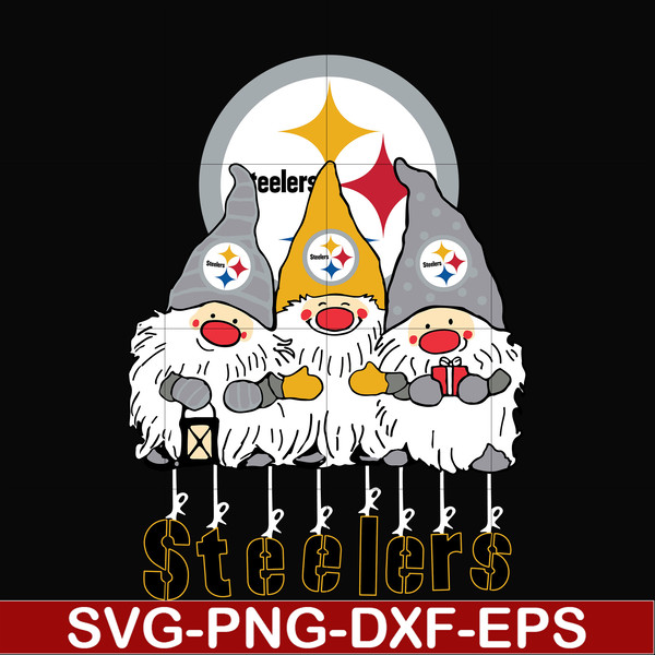 NNFL0307022-Gnomes Pittsburgh Steelers svg, Gnomes svg, Steelers svg, png, dxf, eps digital file NNFL0307022.jpg