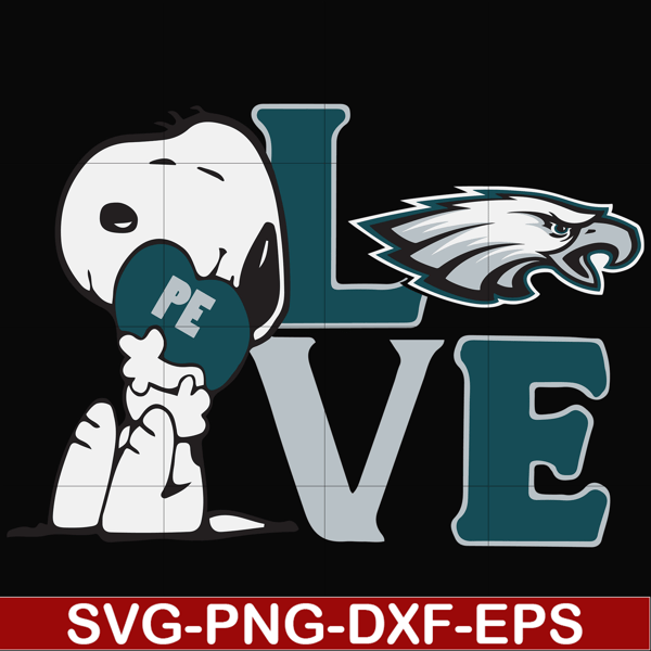 TD24-snoopy love Philadelphia Eagles svg, png, dxf, eps digital file TD24.jpg