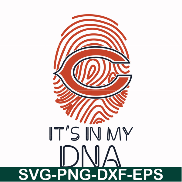 NFL111036T-It is in my DNA svg, Chicago Bears svg, Sport svg, Nfl svg, png, dxf, eps digital file NFL111036T.jpg