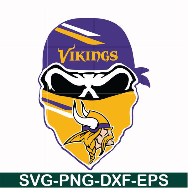 NFL23102013L-Minnesota Vikings skull svg, Vikings skull svg, Nfl svg, png, dxf, eps digital file NFL23102013L.jpg