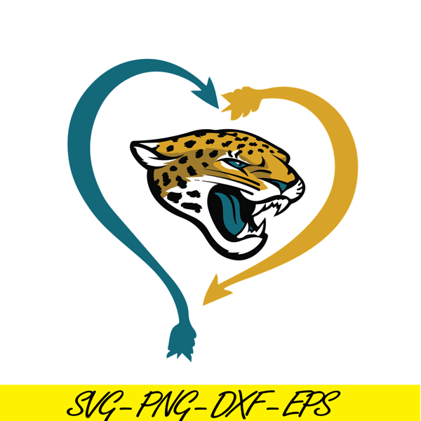 NFL125112310-Tiger Jaguars NFL SVG PNG EPS, American Football SVG, National Football League SVG.png