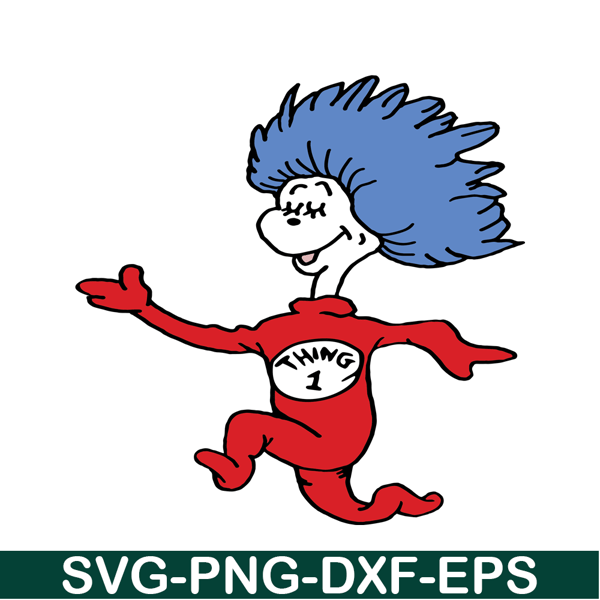 DS104122357-Dr Seuss Thing 1 SVG, Dr Seuss SVG, Cat in the Hat SVG DS104122357.png