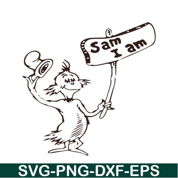 DS105122351-Black Sam I Am SVG, Dr Seuss SVG, Cat In The Hat SVG DS105122351.png