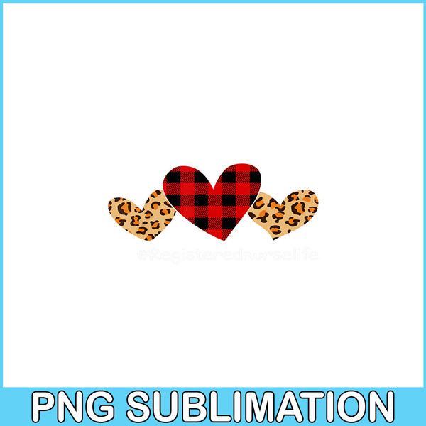 VLT19102318-Buffalo Plaid Hearts PNG, Sweet Valentine PNG, Valentine Holidays PNG.png