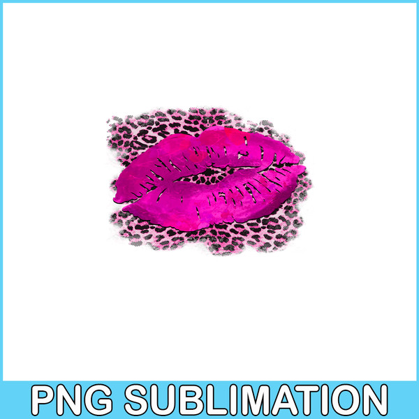 VLT21102344-Pink Leopard Lips PNG, Lovely Valentine PNG, Valentine Holidays PNG.png