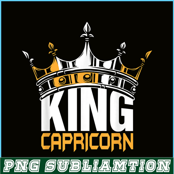 CPB28102364-King Capricorn PNG Birthday Zodiac PNG Capricorn PNG.png