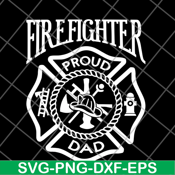 FTD03062105-Firefighter DAD svg, png, dxf, eps digital file FTD03062105.jpg