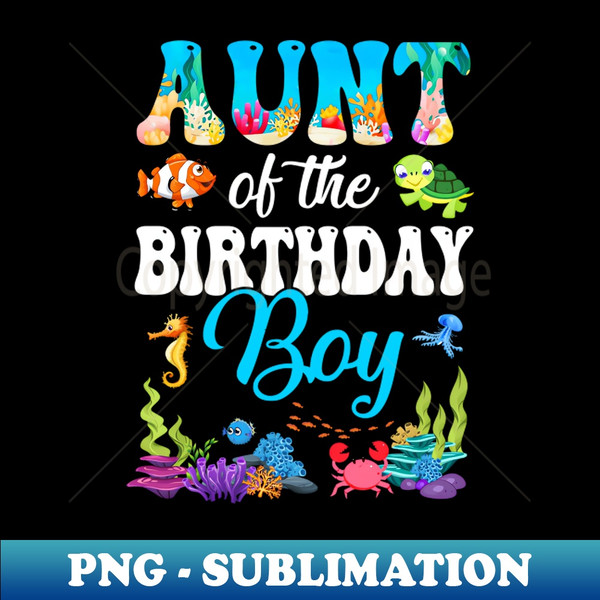 YE-2555_Aunt Of The Birthday Boy Sea Fish Ocean Aquarium Party 9301.jpg