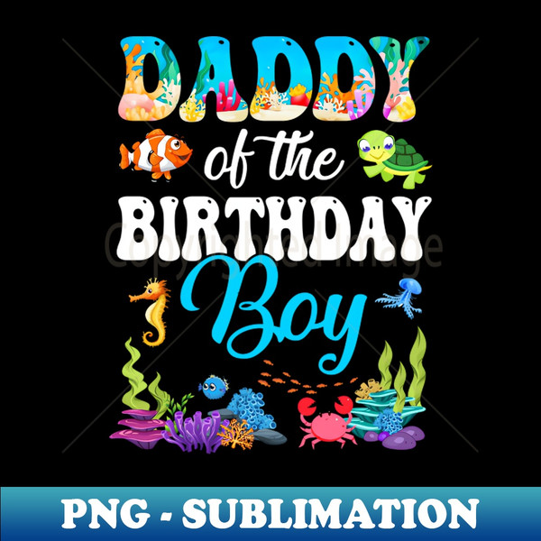 PY-8753_Daddy Of The Birthday Boy Sea Fish Ocean Aquarium Party 8456.jpg