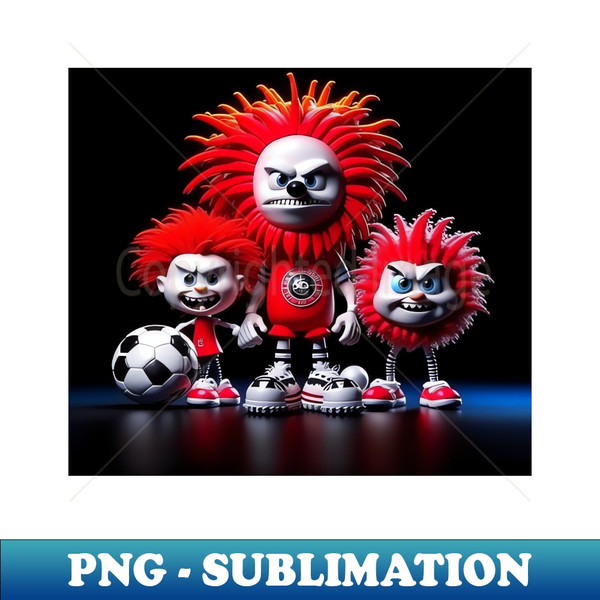 Monsters football team - Unique Sublimation PNG Download