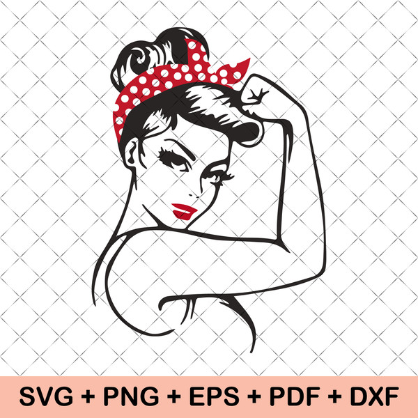 Rosie The Riveter Mama Power SVG, Rosie the Riveter PNG