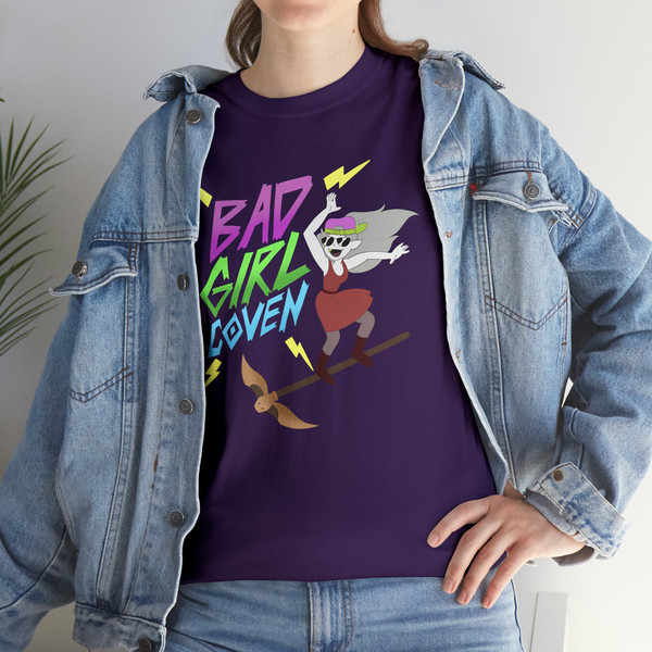 Bad Girl Coven Tshirt, The Owl House Sweatshirt, Edalyn Clawthorne Shirt, Hexside School, Eda The Owl Lady Shirt.jpg