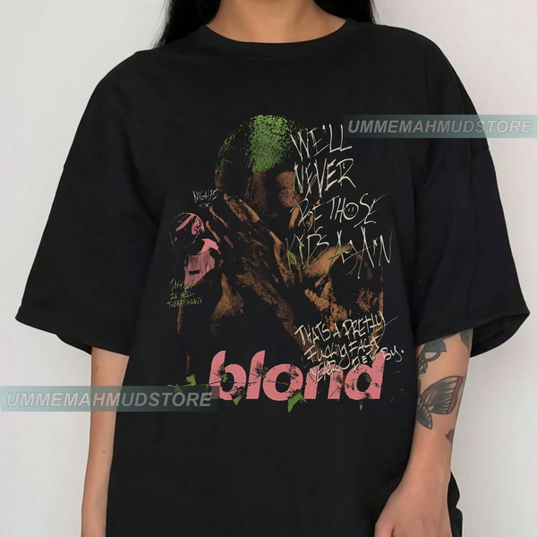 Frank Ocean Shirt, Frank Ocean Blond Tee, Rap Hip Hop 90 Vintage Sweatshirt, Fan Gift, Trending Shirt.jpg