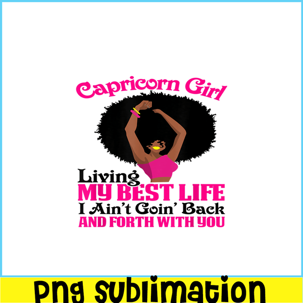 CPB28102314-Capricorn Girl PNG Afro Woman PNG Zodiac Signs Horoscopes PNG.png