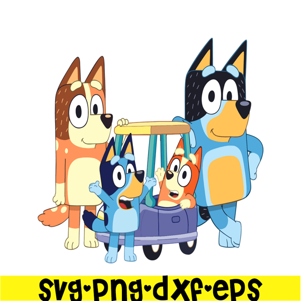 BL221123360-Bluey Family Playing Together SVG PDF PNG Bluey Family SVG Bluey characters SVG.png