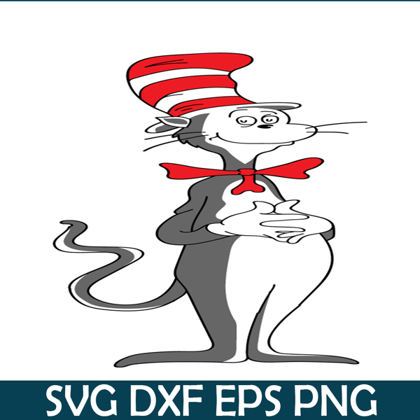 DS205122391-Happy Cat Standing SVG, Dr Seuss SVG, Cat In The Hat SVG DS205122391.png