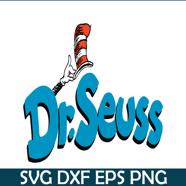 Dr Seuss Logo SVG, Dr Seuss SVG, Cat In The Hat SVG DS205122 - Inspire ...