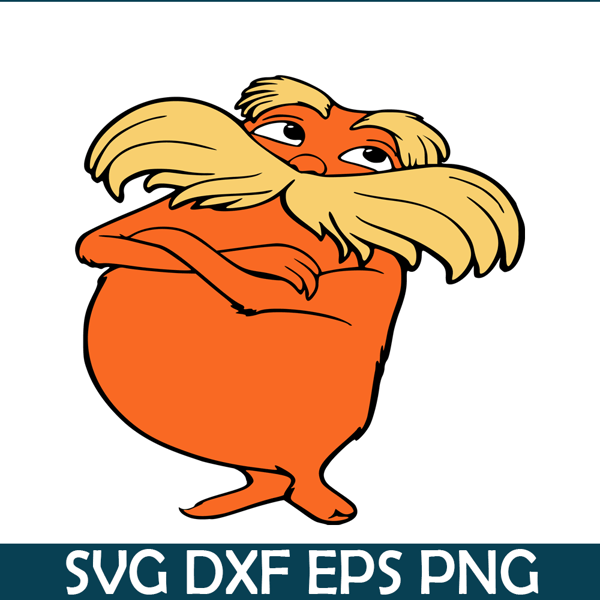 DS105122314-Lorax Character SVG, Dr Seuss SVG, Dr. Seuss' the Lorax SVG DS105122314.png